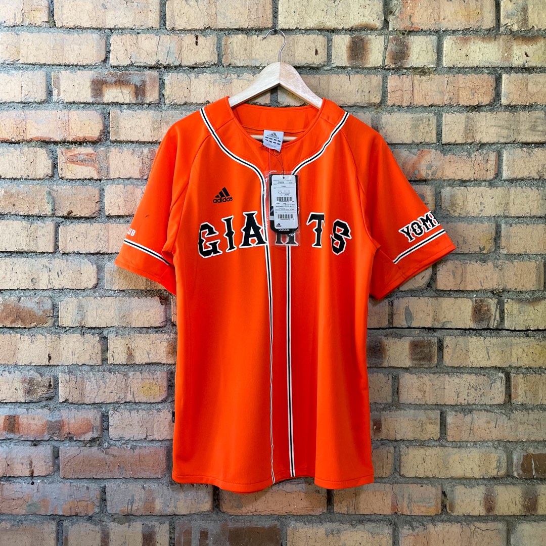 Yomiuri Giants Adidas Japanese Baseball League Jersey L 2253