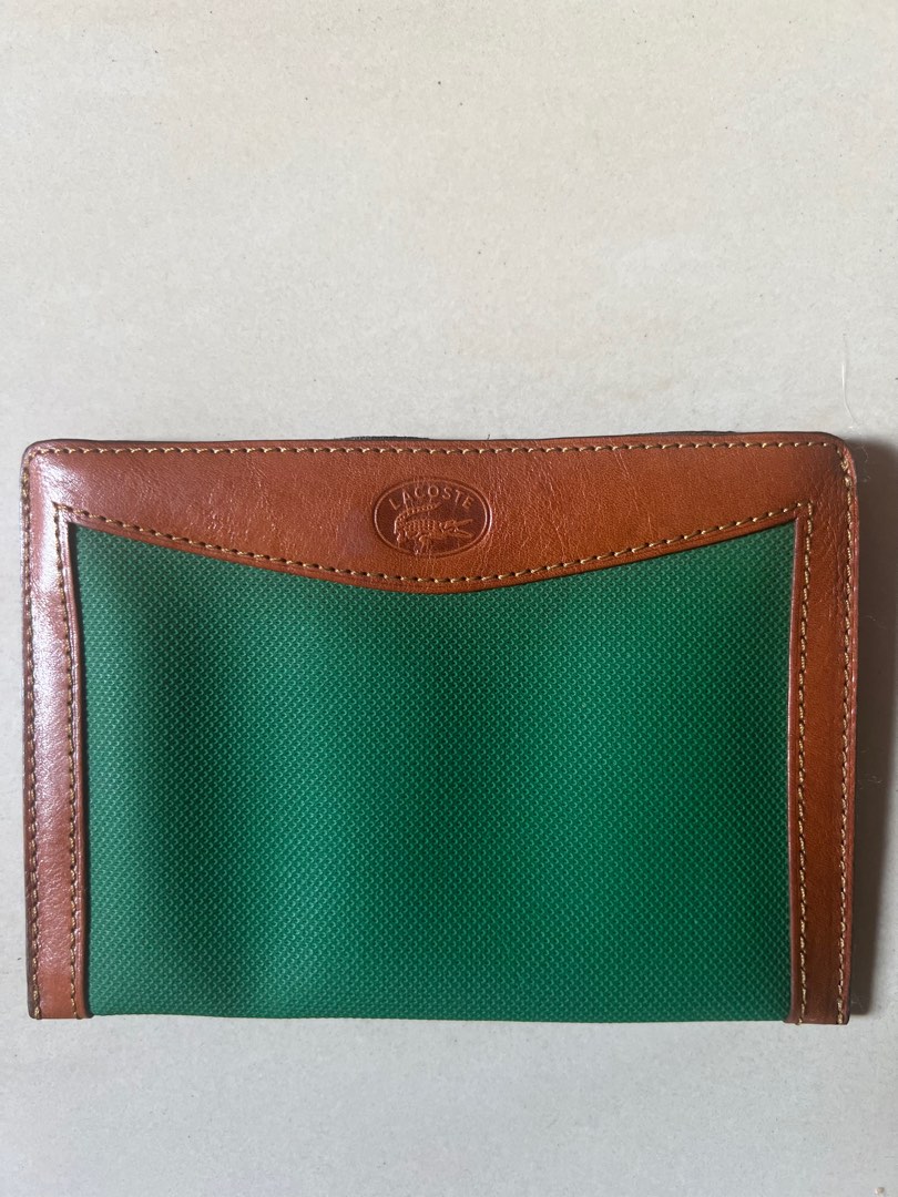 Lacoste Passport Holder, Luxury, Bags & Wallets on Carousell