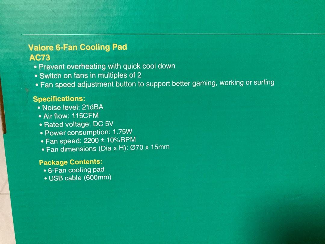 Laptop cooling fan, Computers & Tech, Laptops & Notebooks on Carousell