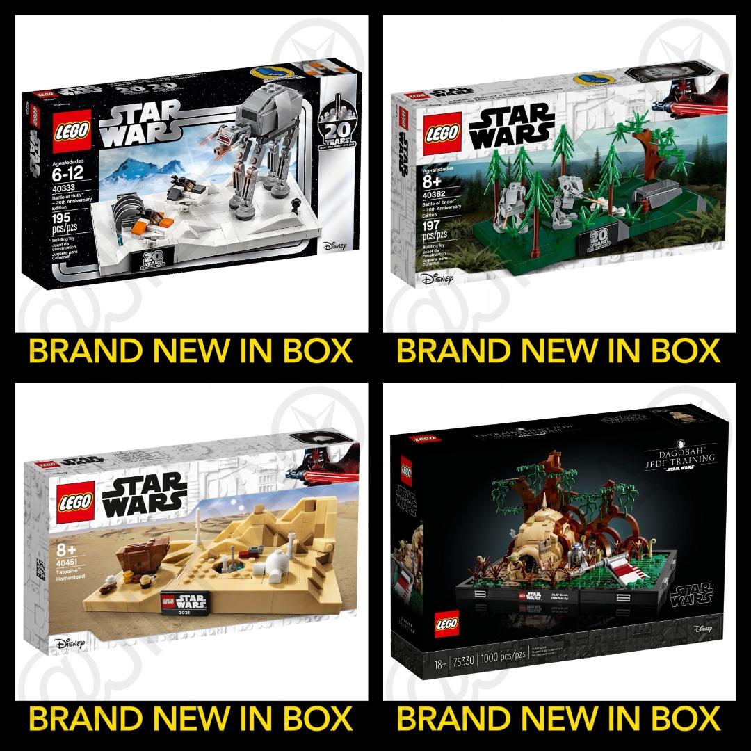 LEGO 40333 Star Wars Battle of Hoth™ Micro Build / LEGO 40362 Star 