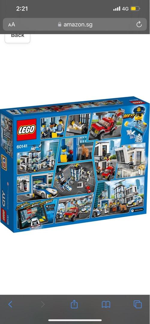 Lego City Police Station 60141 (Retired), Hobbies & Toys, Toys & Games ...