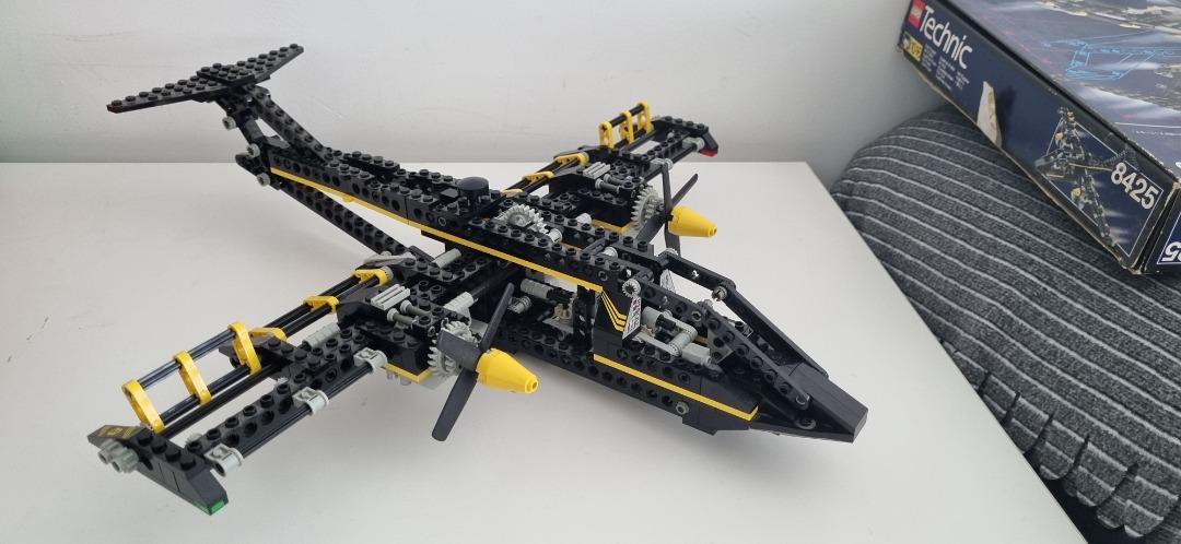 Lego black plane store