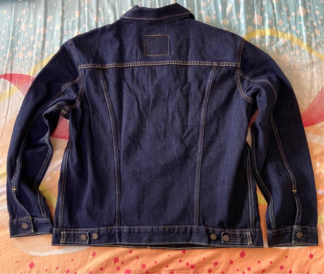 Levis vintage denim jean trucker jacket - xl, Men's Fashion, Coats, Jackets  and Outerwear on Carousell