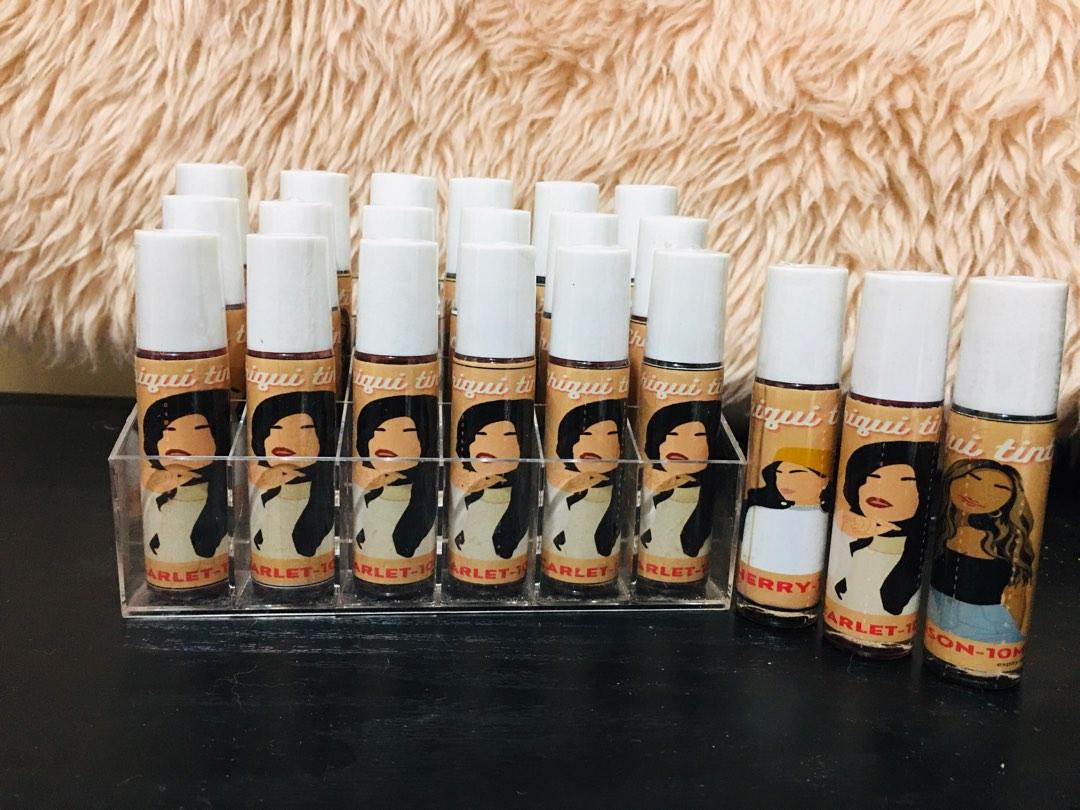 Lip Tints 3 for 100 pesos (Category: Makeup) located in Bacoor. Submitted by qualityitemsaffordableprice (Listing ID 1188344998, Image 2). Description: Good catch! Buy these adorable lip tints, 20 php Available shades: Scarlet- light red shade Cherry- red shade Crimson- dark red shade .