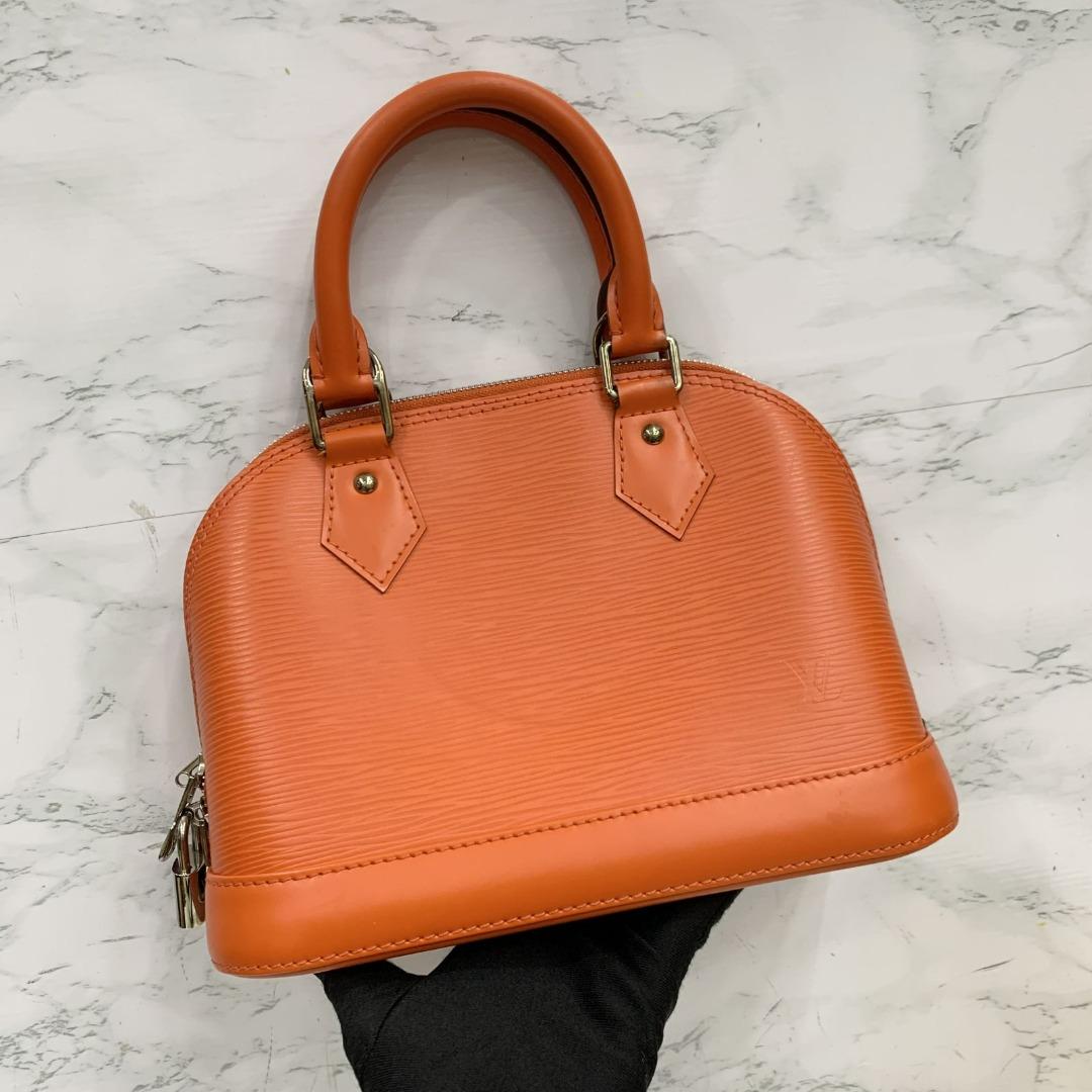 Louis vuitton alma bb orange hot sale