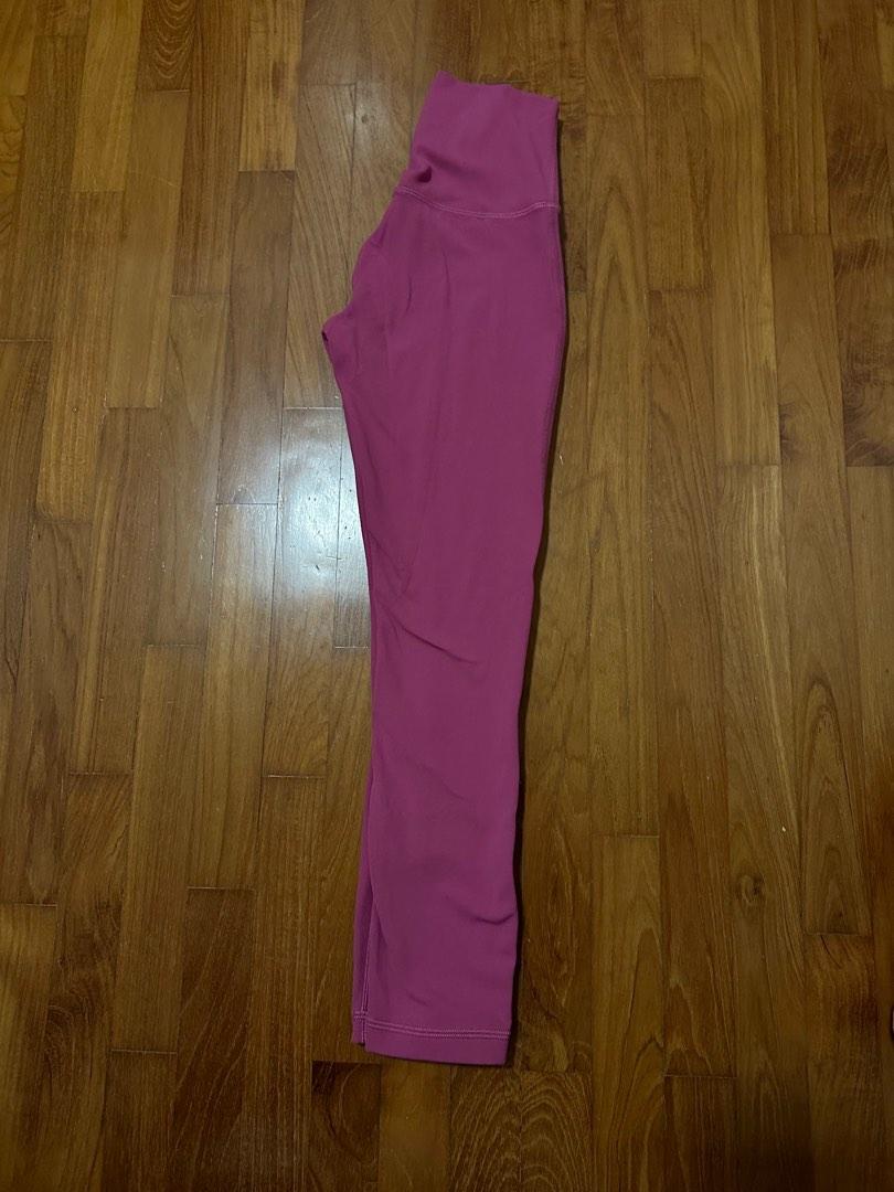 NWT Lululemon Align Pant Size 4 Pink Lychee 25” Double Lined Sold Out!