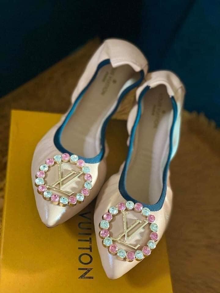 Lv doll shoes, Luxury, Sneakers & Footwear on Carousell
