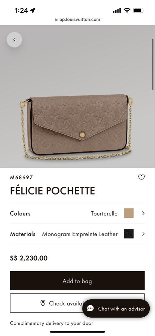 Monogram - M51980 – dct - Hand - Louis Vuitton Felice Chain Wallet -  ep_vintage luxury Store - Accessoires - Louis - Bag - Pochette - Vuitton