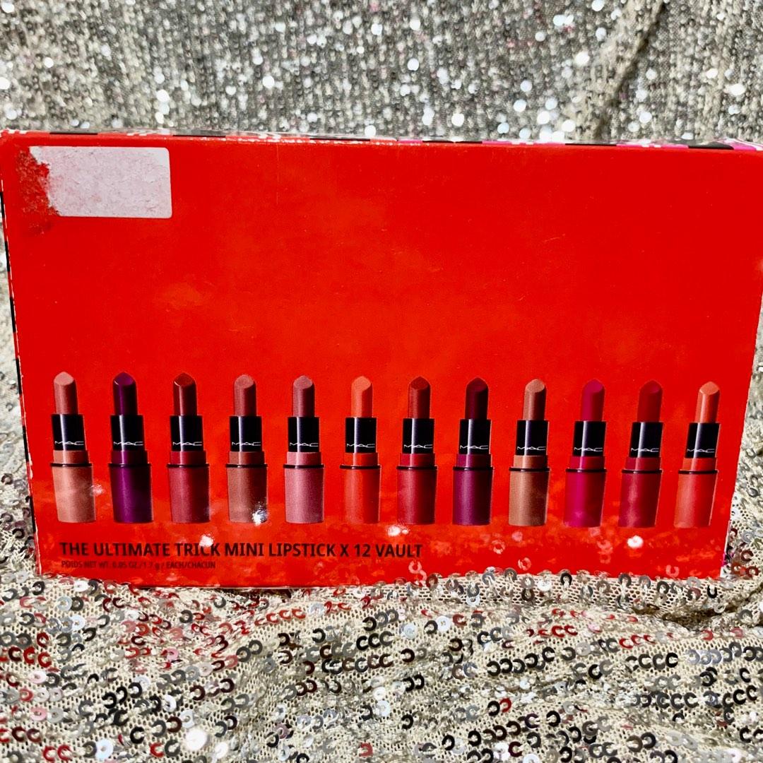 mac lipstick set 12pcs, Beauty & Personal Care, Face, Makeup on Carousell