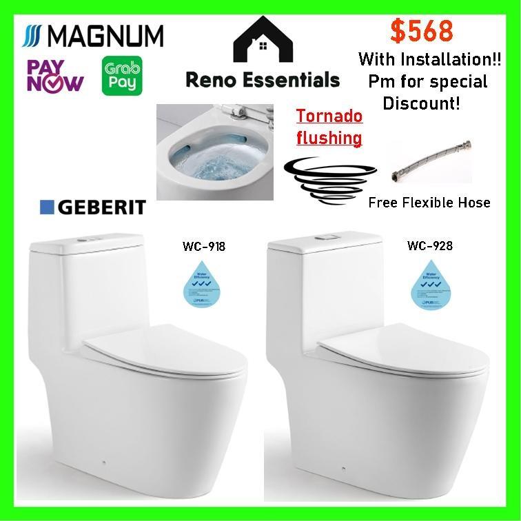 Magnum 918 928 toilet bowl / WC free installation / toilet bowl