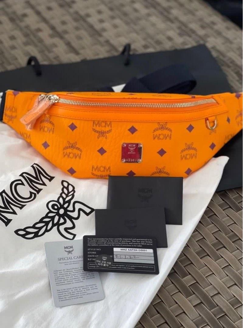 MCM Waist Bag, Luxury, Bags & Wallets on Carousell