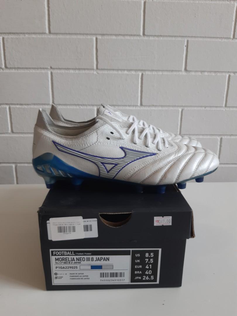 Mizuno Morelia Neo 3 Beta Made in Japan - UK7.5 / 26.5cm, Men's