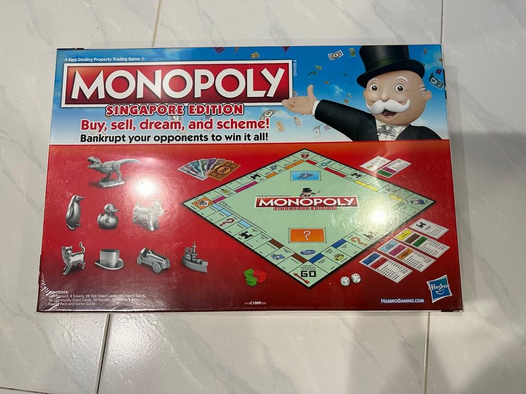 Monopoly board game Singapore edition, Hobbies & Toys, Toys & Games