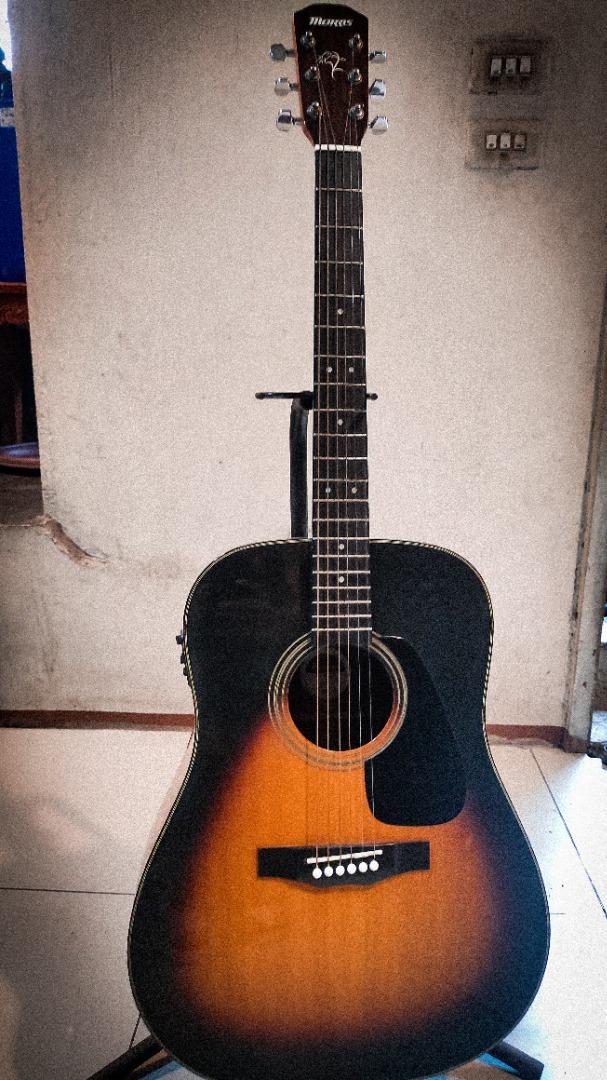 Morris Acoustic Guitar M-01Ii, Hobbies & Toys, Music & Media