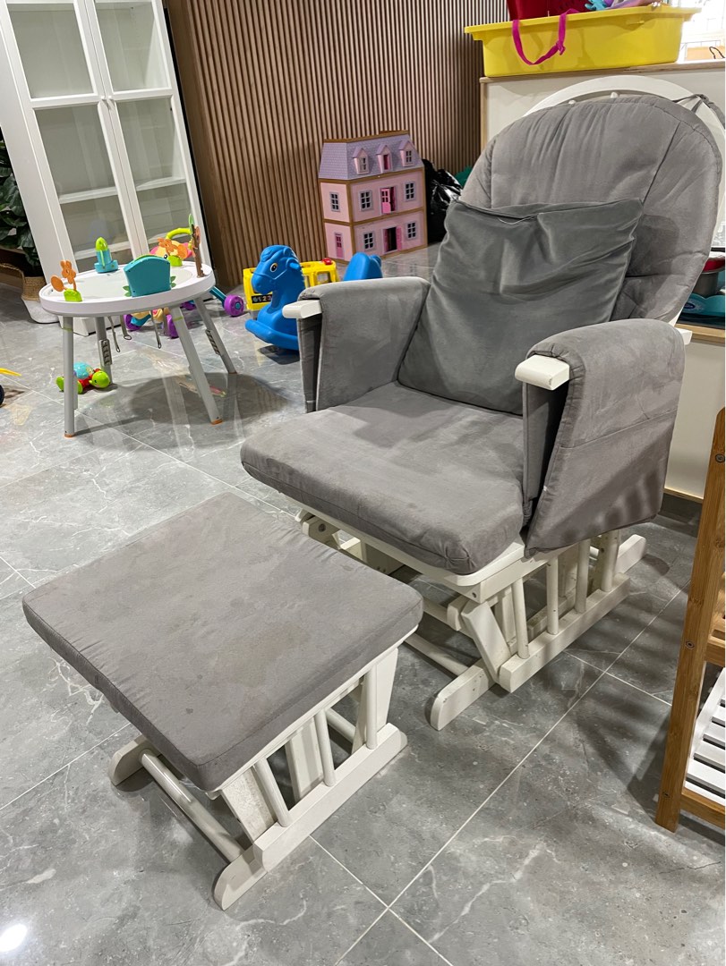 Mothercare Reclining Glider Chair, Furniture & Home Living, Furniture