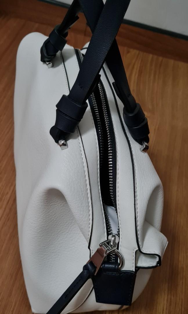 M&s white new arrivals bag