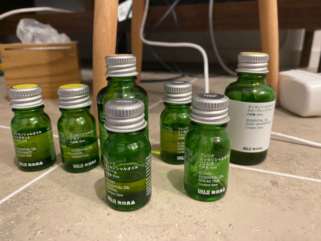 Muji Aroma Diffuser Oil 家庭電器 空氣清新機及抽濕機 Carousell