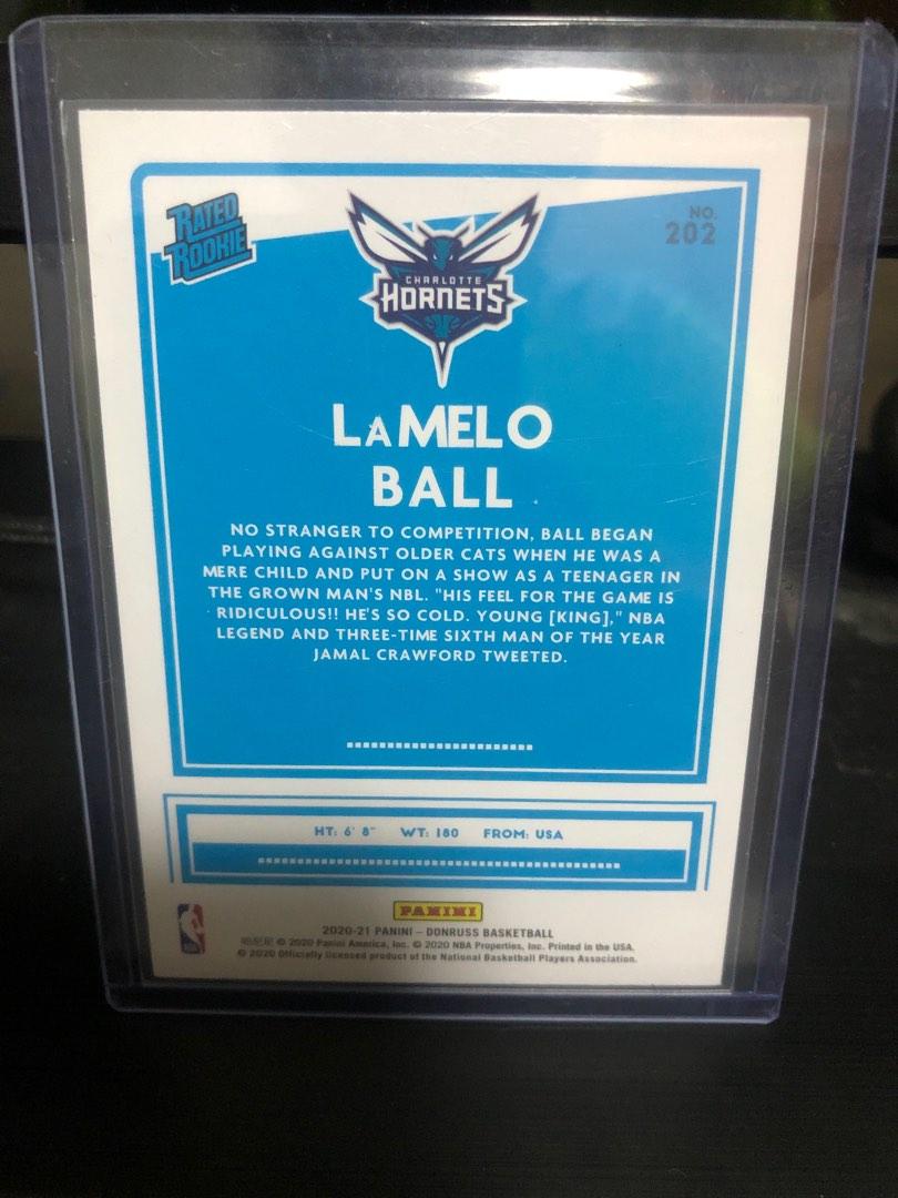 NBA LaMelo Ball Rated Rookie Card, Hobbies & Toys, Memorabilia
