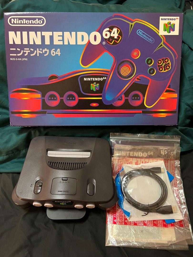 (MINT) Nintendo 64 Japan Console w/ PixelFX N64Digital HDMI & RGB Multi