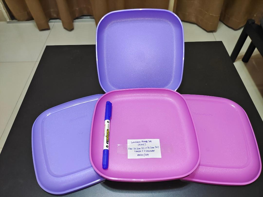 Tupperware luncheon plates sale