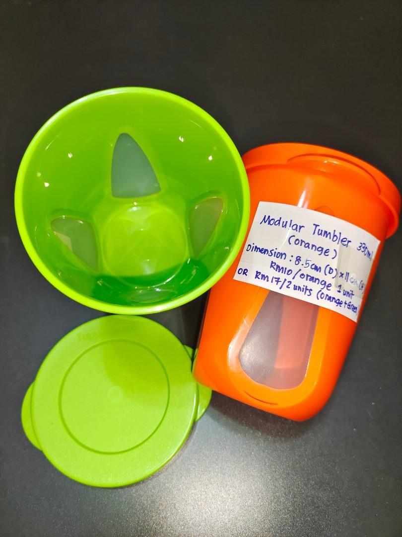 (NEW) Tupperware Modular drinking Tumblers, Furniture & Home Living