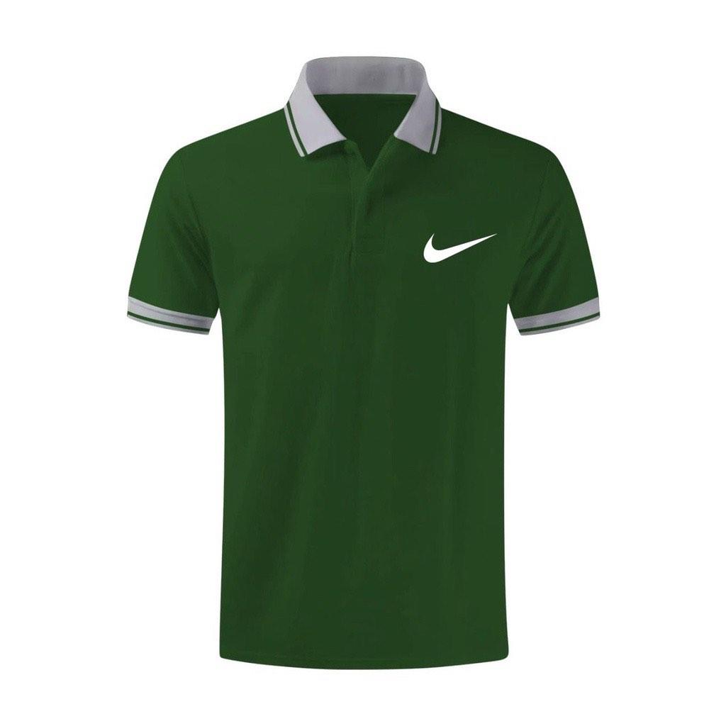 NIKE COLLAR POLO SHIRT TWO TONED TONE COLOUR COLOR SMART CASUAL
