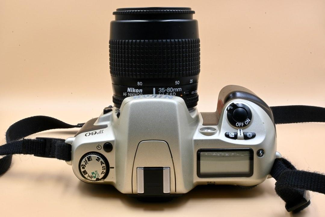 Nikon F60 Af-Kamera Objectif Nikon 35-80 MM 1.4 -5, 6 D ( 58mm ) Autofocus SLR