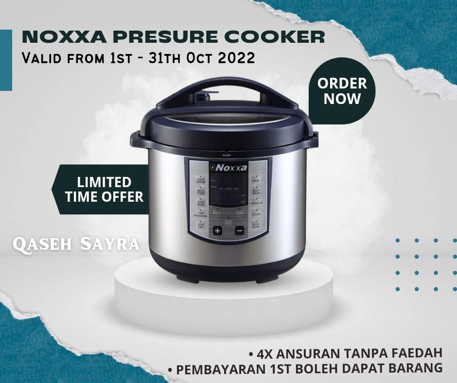 Noxxa pressure cooker best sale amway member price