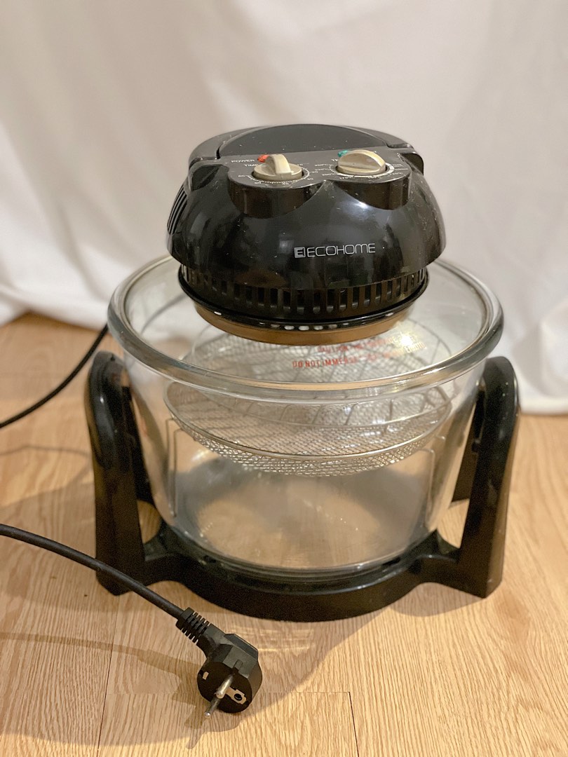 ORI! ECOHOME Halogen Air Fryer Oven 8 In 1 EHO777 Oven Listrik Low