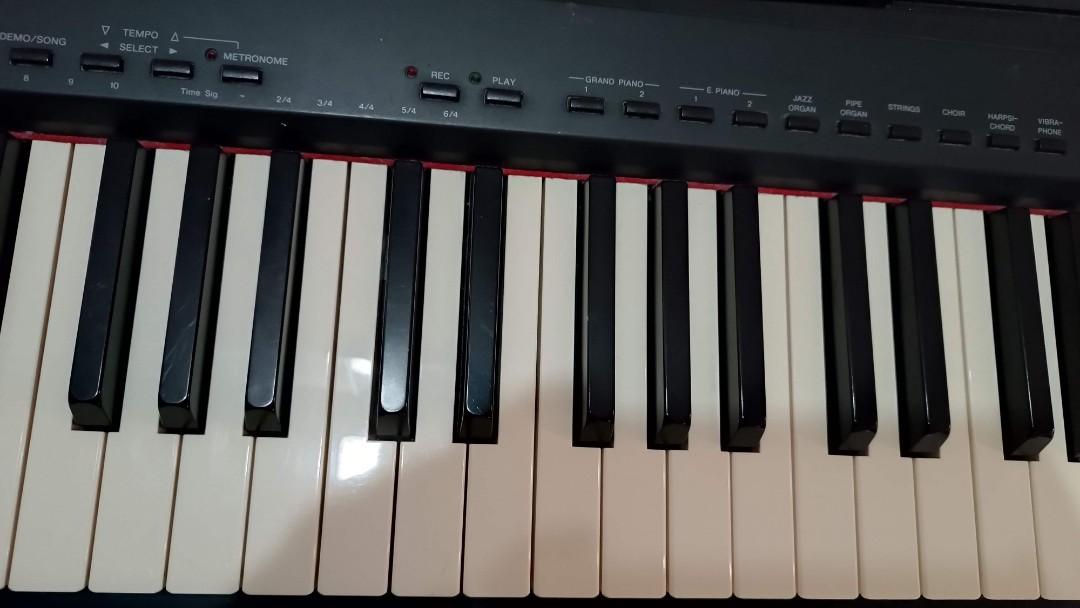 Yamaha p95 store weighted keys