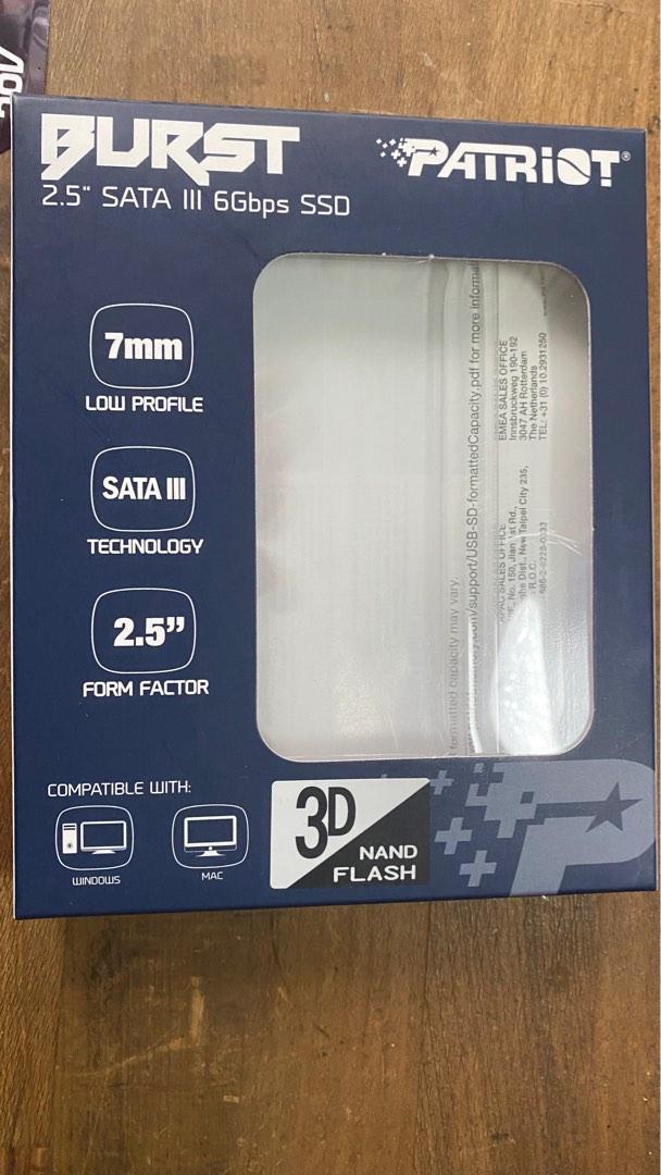 Patriot burst 480gb ssd store