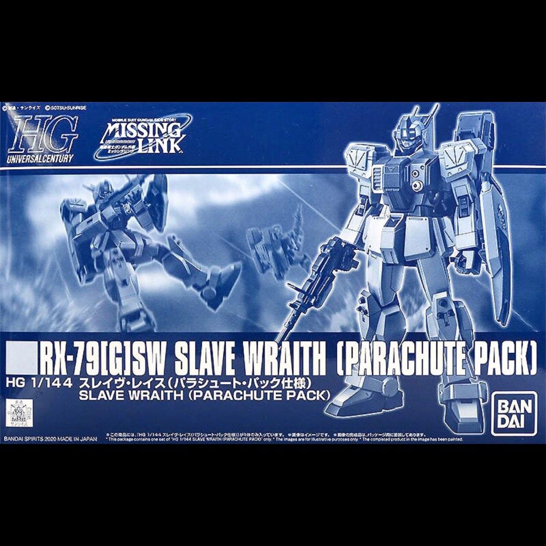 PB HG Slave Wraith Rx-79[G]SW Parachute Pack 陸戰型高達奴隸幽靈 