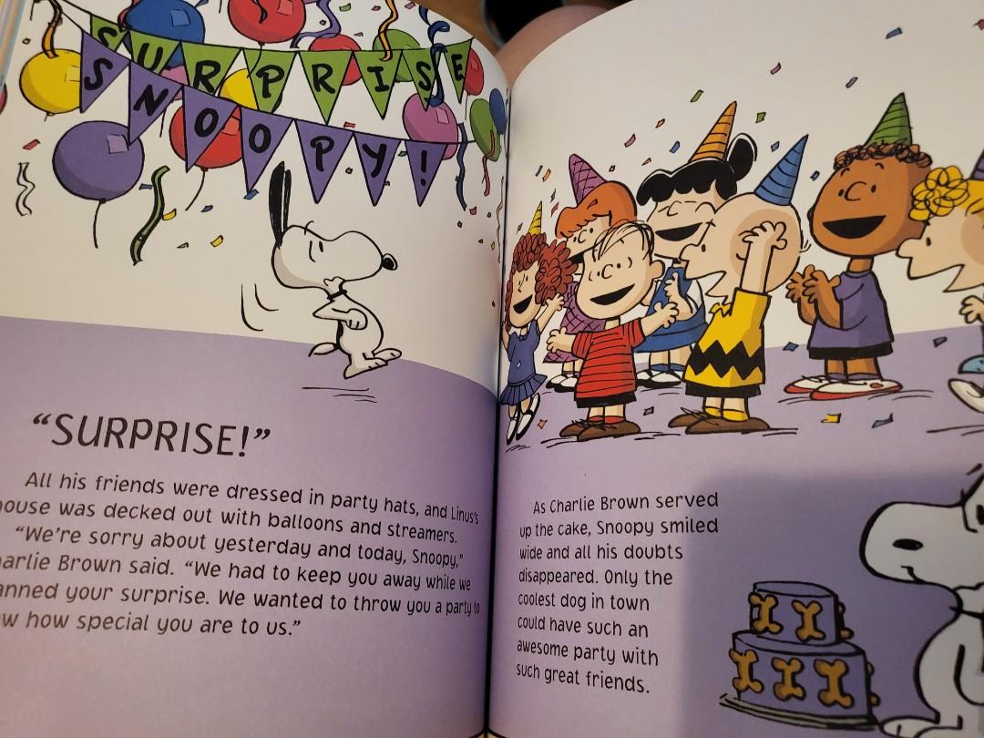 Peanuts 5-Minute Stories (Category: Children's Books) located in Pasig City. Submitted by BudgetBookParade (Listing ID 1188238024, Image 2). Description: Twelve of your favorite Peanuts gang adventures are now available in one dazzling edition! It’s the adventures of Charlie Brown, Snoopy, and the rest of the Peanuts gang! Where will Snoopy’s imagination take him today? Will Charlie Brown ever kick that football? Will Linus ever let go of his bla