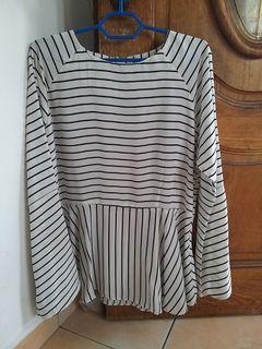 Peplum blouse