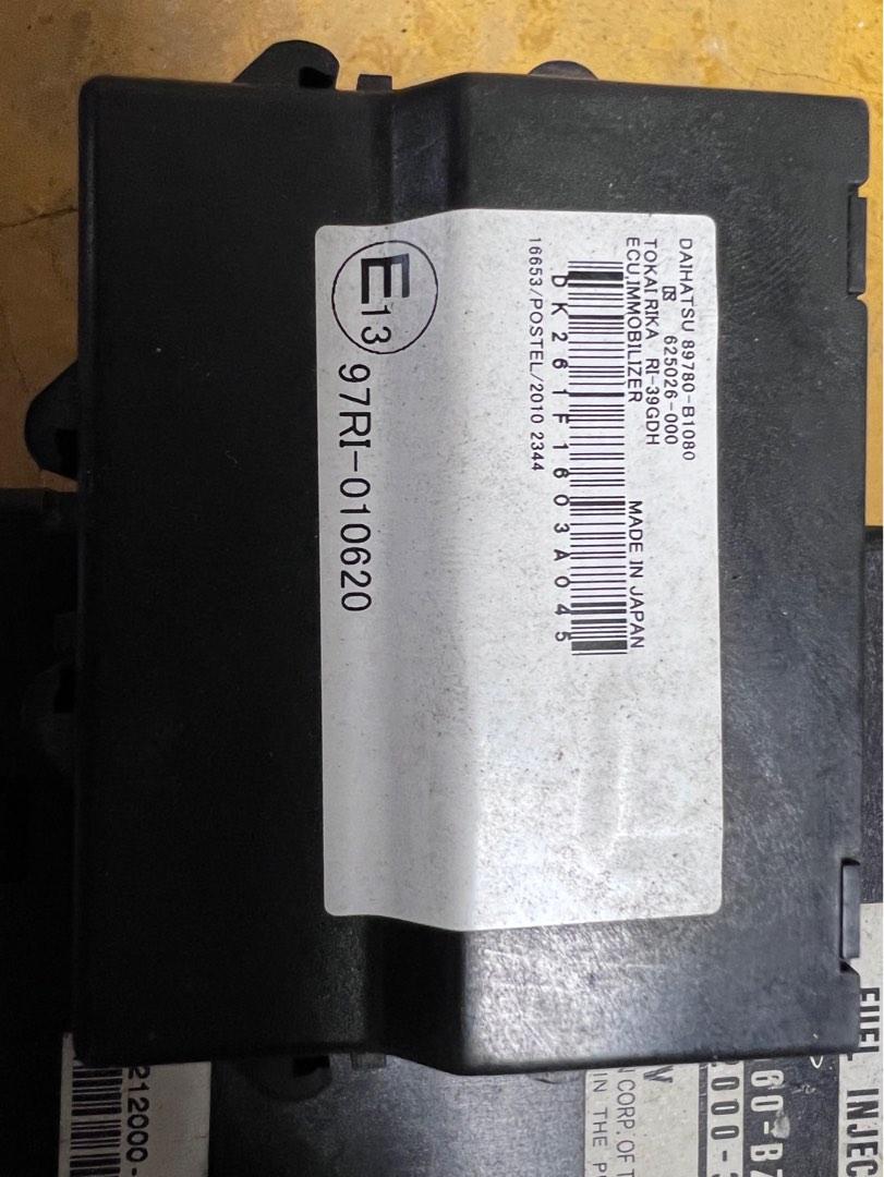 Perodua Myvi Viva ECU Immobilizer, Auto Accessories on Carousell