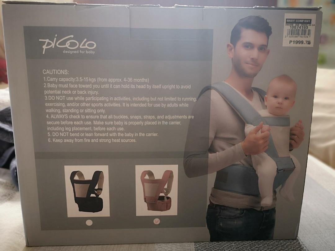 Picolo Baby Hip Seat Carrier, Babies & Kids, Going Out, Carriers