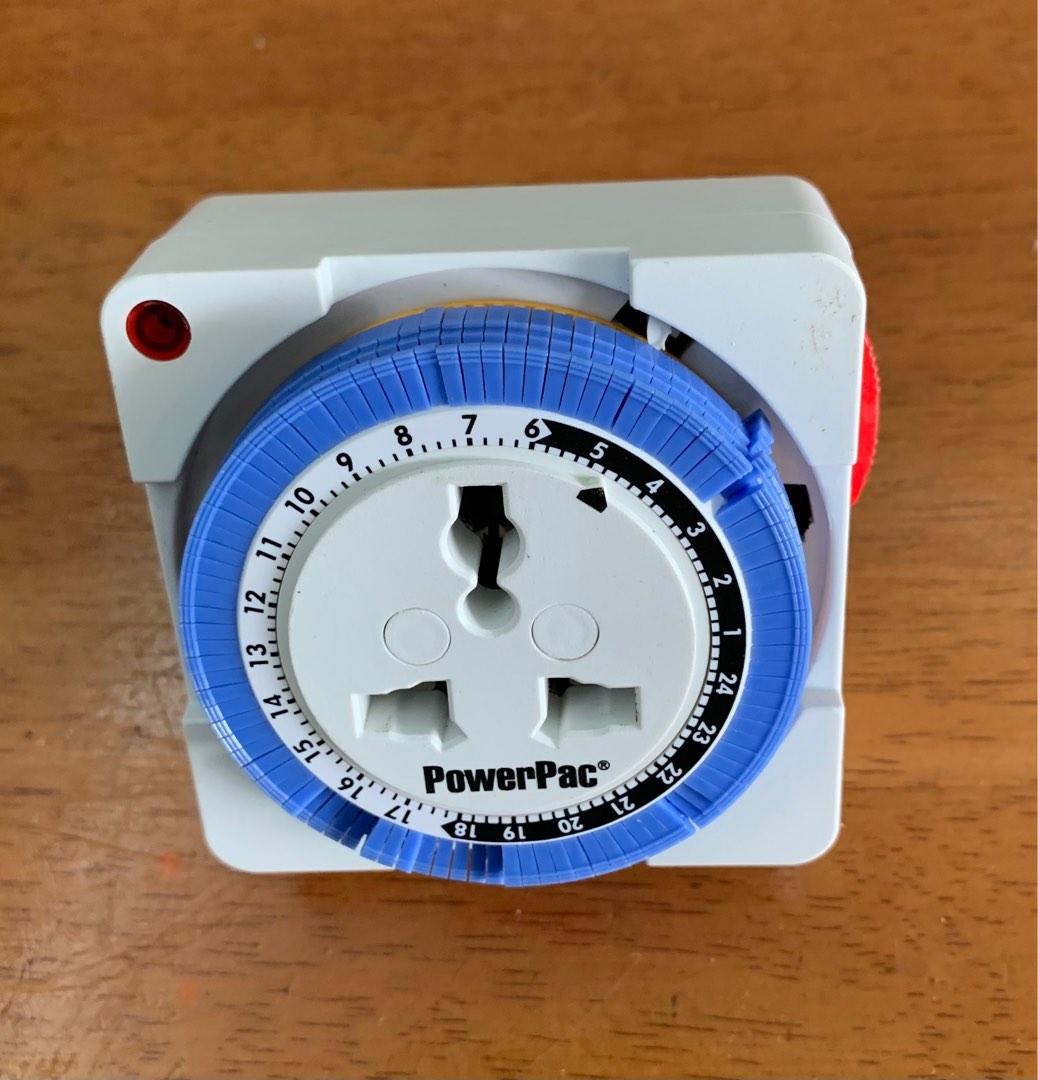 PowerPac timer plug, TV & Home Appliances, Electrical, Adaptors