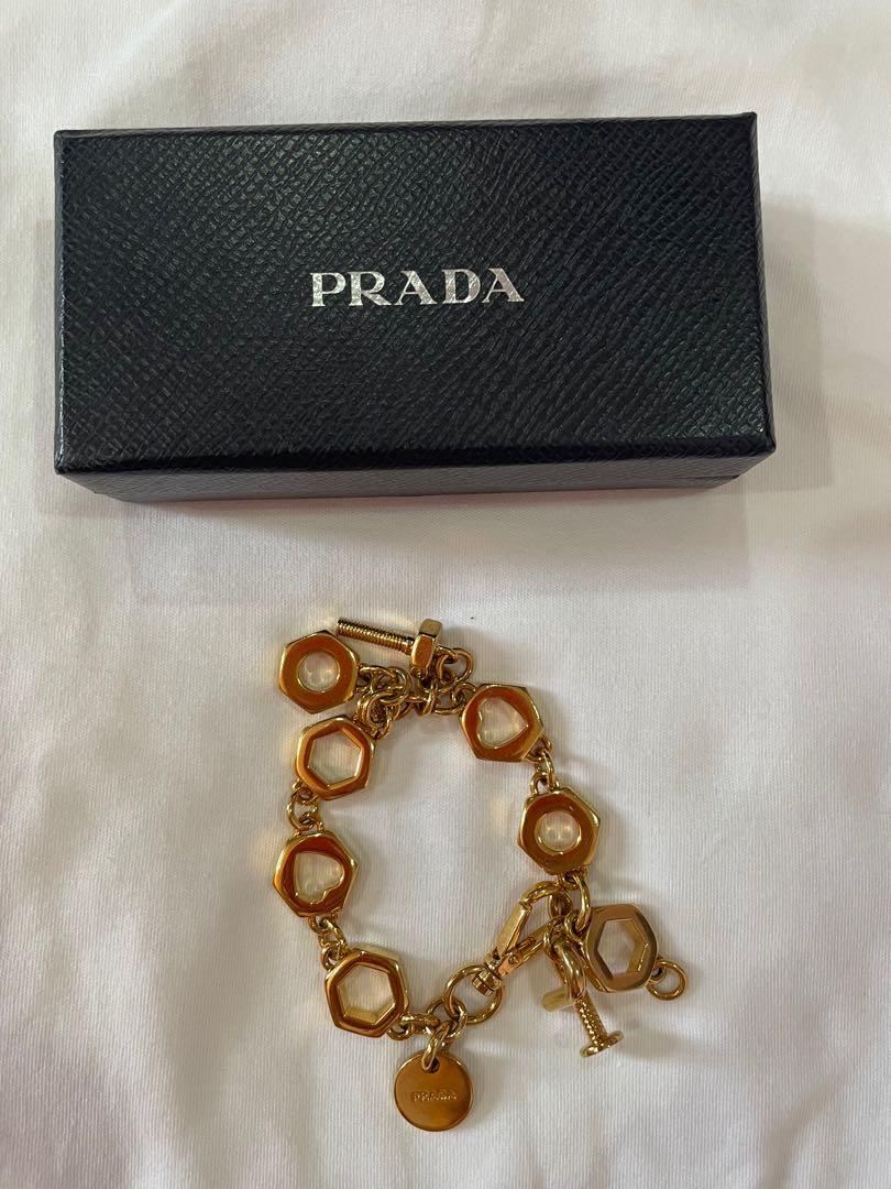 Prada Bracelet, Luxury, Accessories on Carousell