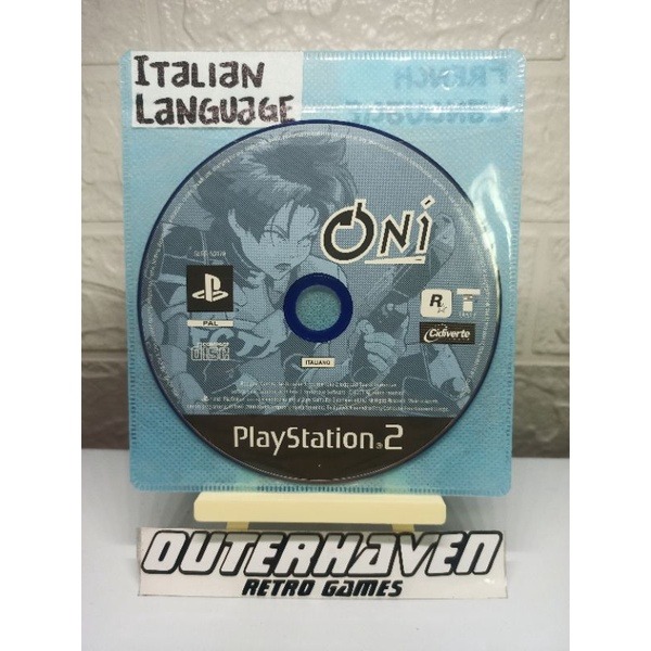 PS2 Oni PAL (Italian Language), Video Gaming, Video Games, PlayStation ...