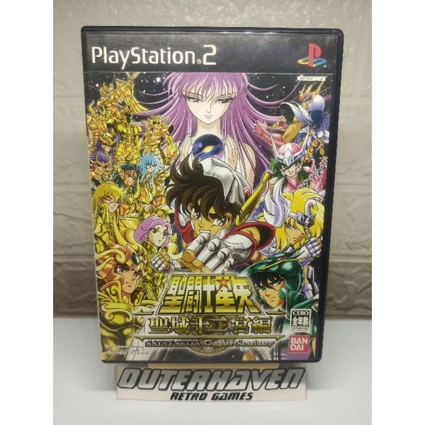 Lot De Jeux Saint Seiya Pour PlayStation 2 - Chevaliers Du Zodiaque En Bon état
