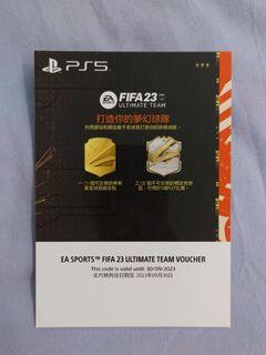 PS5 Fifa23 ultimate team voucher