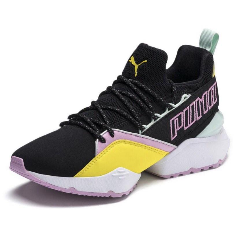 Puma Muse Maia TZ Trainers Women s Fashion Footwear Sneakers on