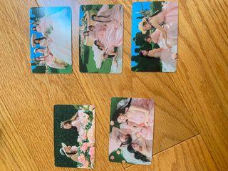 Red Velvet photo cards- $10 for set