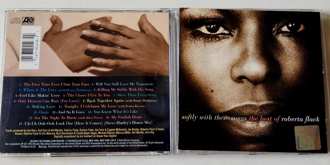 Roberta Flack ~ Greatest Hits ( MADE IN USA ) CD, Hobbies & Toys, Music