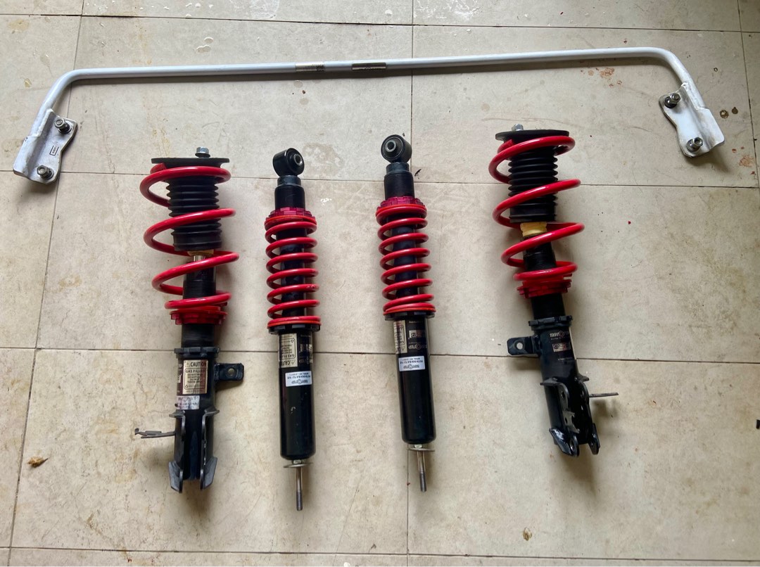 Saga VVT / BLM / FLX Adjustable absorber, Auto Accessories on Carousell
