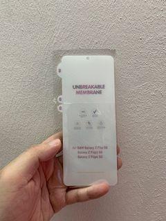 Samsung galaxy z flip 1 3 4 inner screen protector