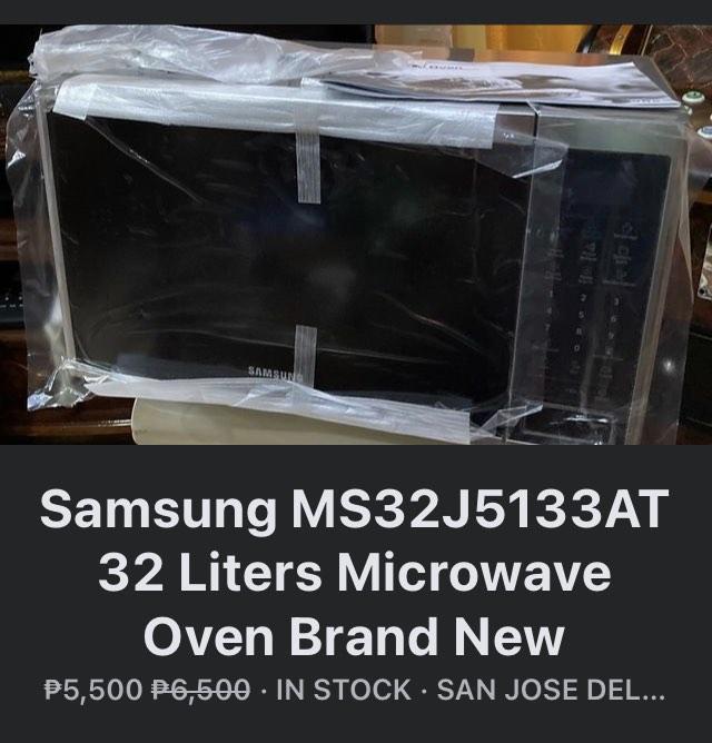 samsung microwave oven ms32j5133at