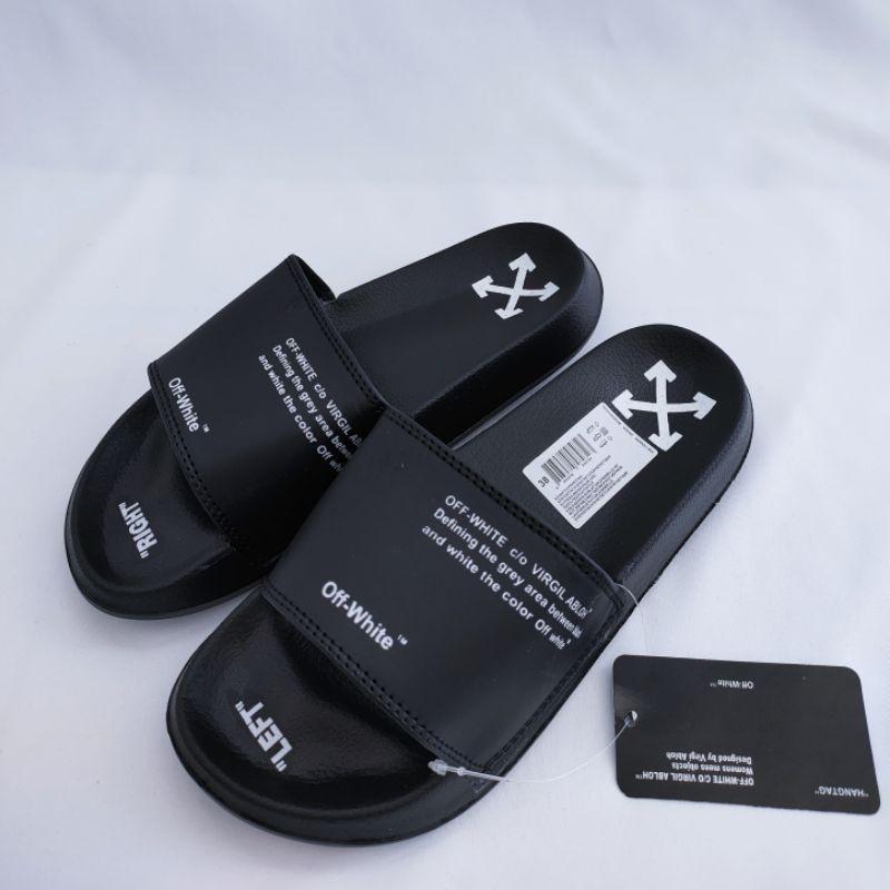 Sandal slop on sale off white