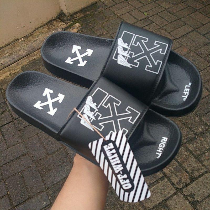Sandal slop off white 2025