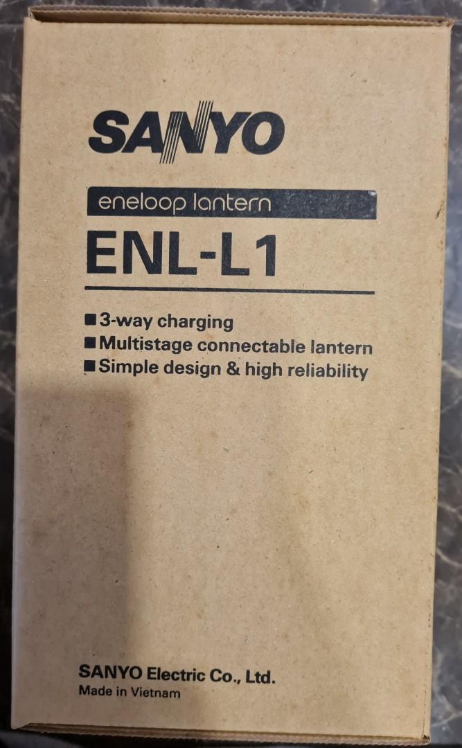 SANYO Eneloop Rechargeable LED Lantern Light, Car Accessories ...